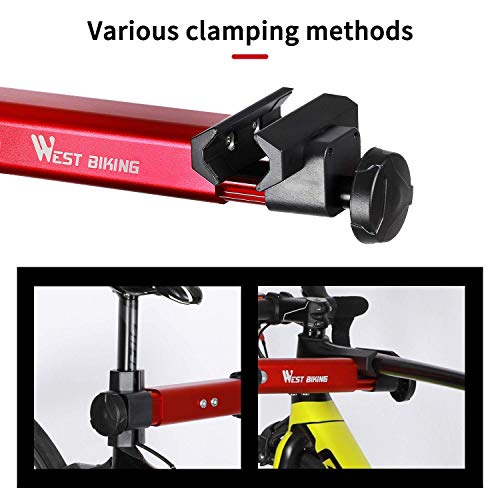 Adjustable Foldable Bike Repair Stand with Quick Release Q94177
