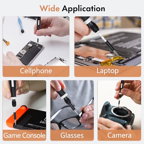 82 in 1 Magnetic Precision Screwdriver Set with Flexible Shaft and Extension Rod V59754