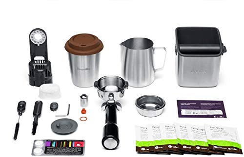 Brushed Stainless Steel Espresso Machine H140348