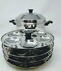 Stainless Steel Idli Cooker with 4-Rack Idly Stand U307