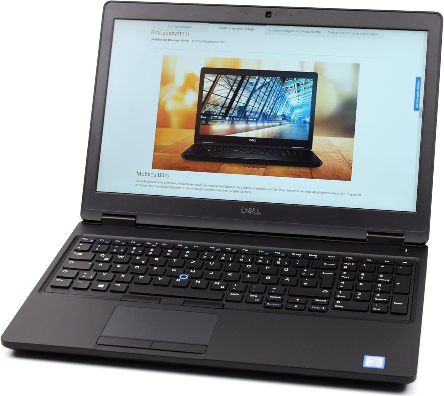 15.6in HD Intel Core i5-7300U 16GB DDR4 256GB SSD Win 10 Pro Laptop I4542