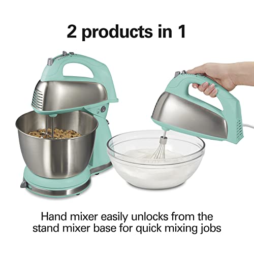 Red 4 Quart Stand and Hand Mixer N721703