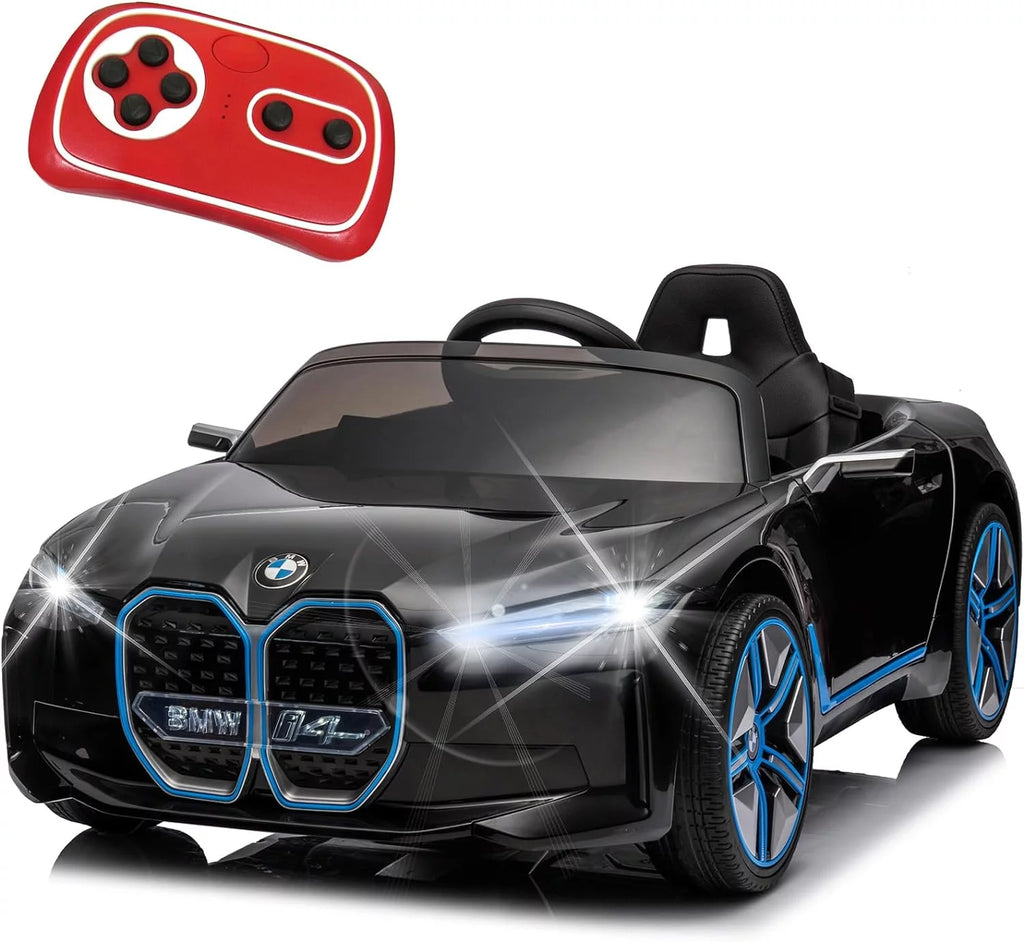 12V Battery Powered Electric Ride-On Car with Remote Control (Black) D661706