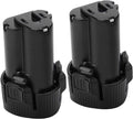 2 Packs 3000mAh BL1013 Battery for Makita 10.8V Li-ion Replacement Battery G598