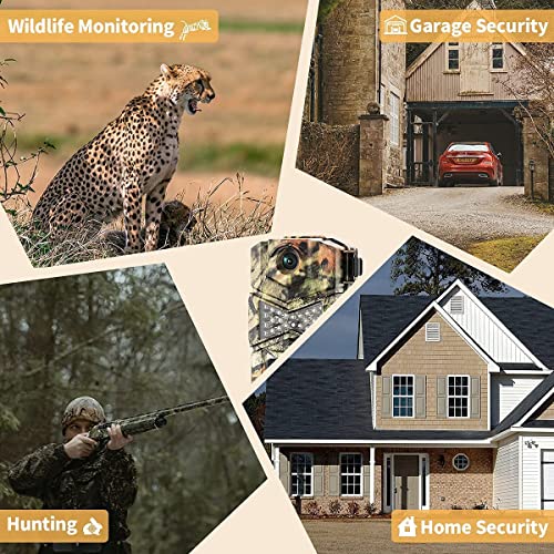 24MP 1080P HD Waterproof Game Camera 2 Pack Z3188