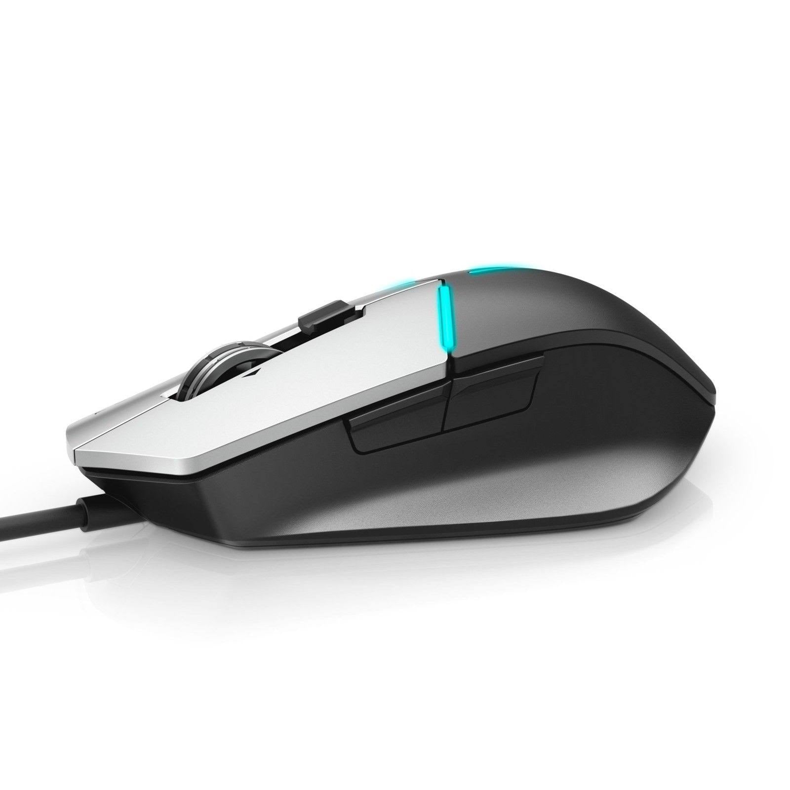 Black/Silver USB Optical Gaming Mouse W549400