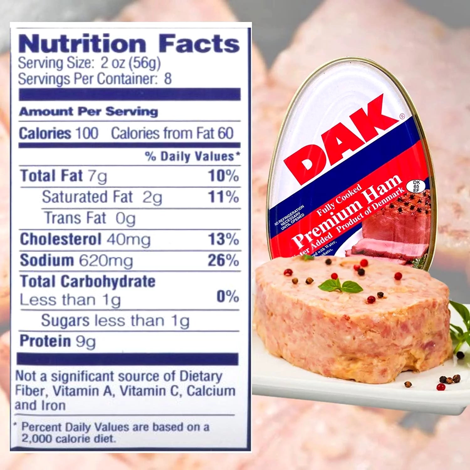 Canned Ham 16oz Pack of 2 W388