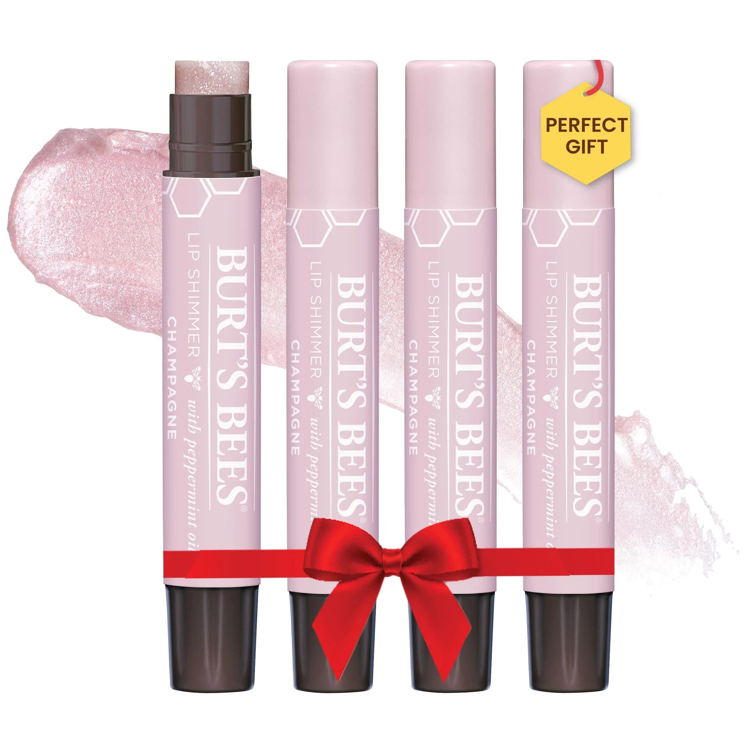 Champagne Tinted Lip Balm Stick (4-Pack) I21238