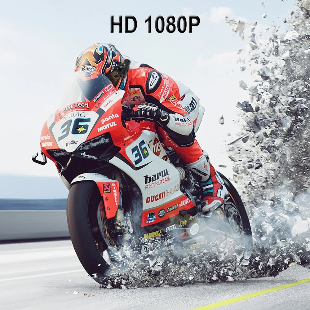 WiFi Helmet Camera HD 1080P Waterproof Portable 150° Wide Angle Night Vision Action Camera G37054