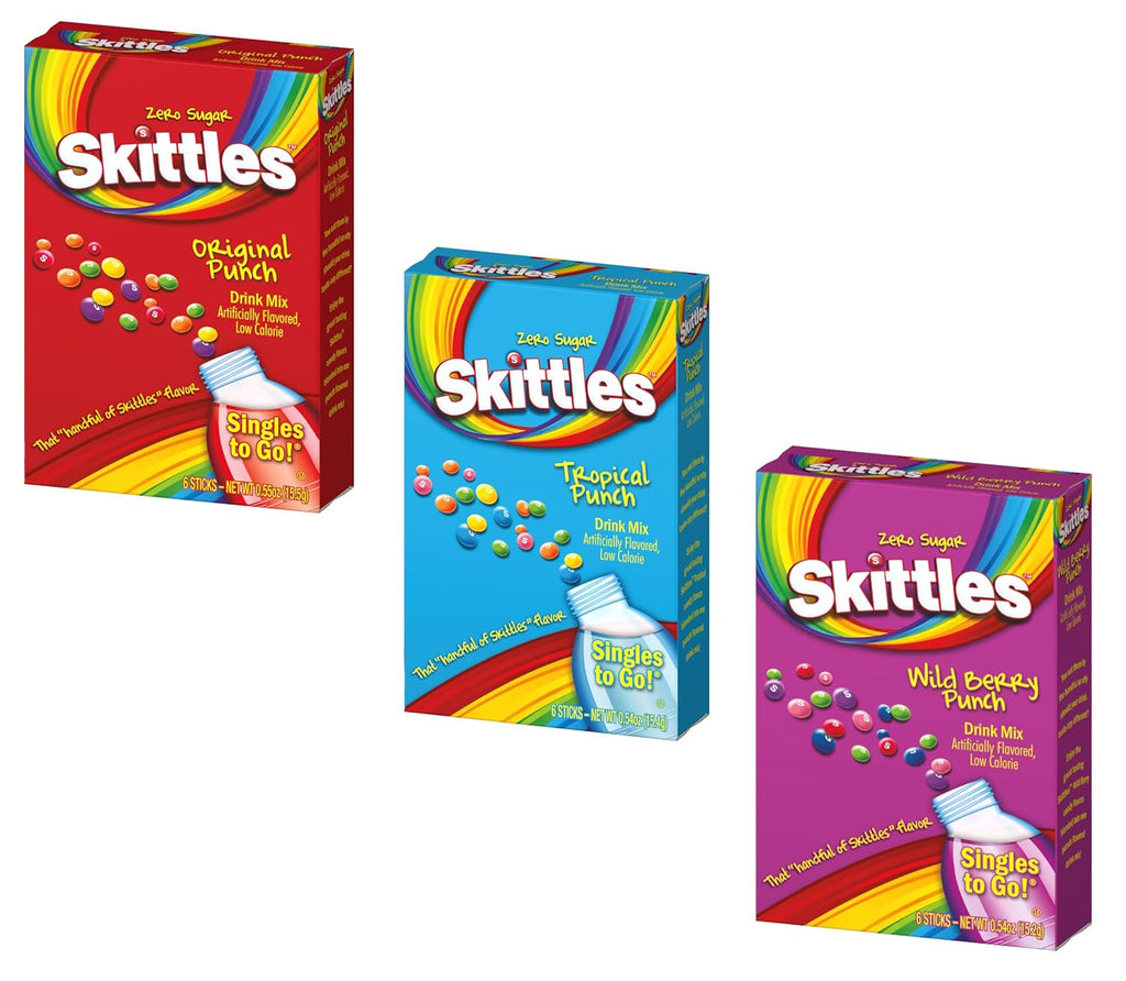 Sugar Free Water Enhancers Variety Pack of 12-72 Total Servings D49301