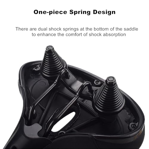 Oversized Wide Comfort Bike Saddle Cushion M525