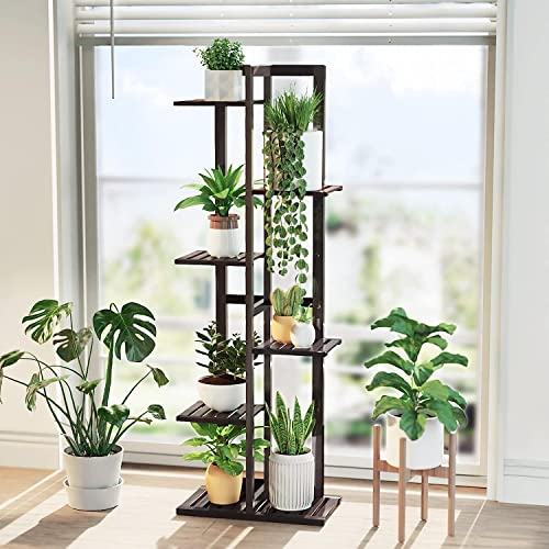 Bamboo 6 Tier Plant Stand U1548