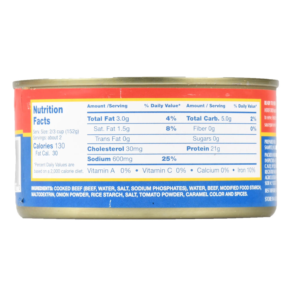 (4 pack) Fully Cooked Roast Beef with Gravy, 12 oz Can G581