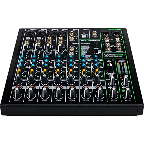 Battery-powered 10-channel Mixer with USB and Enhanced Effects N749267
