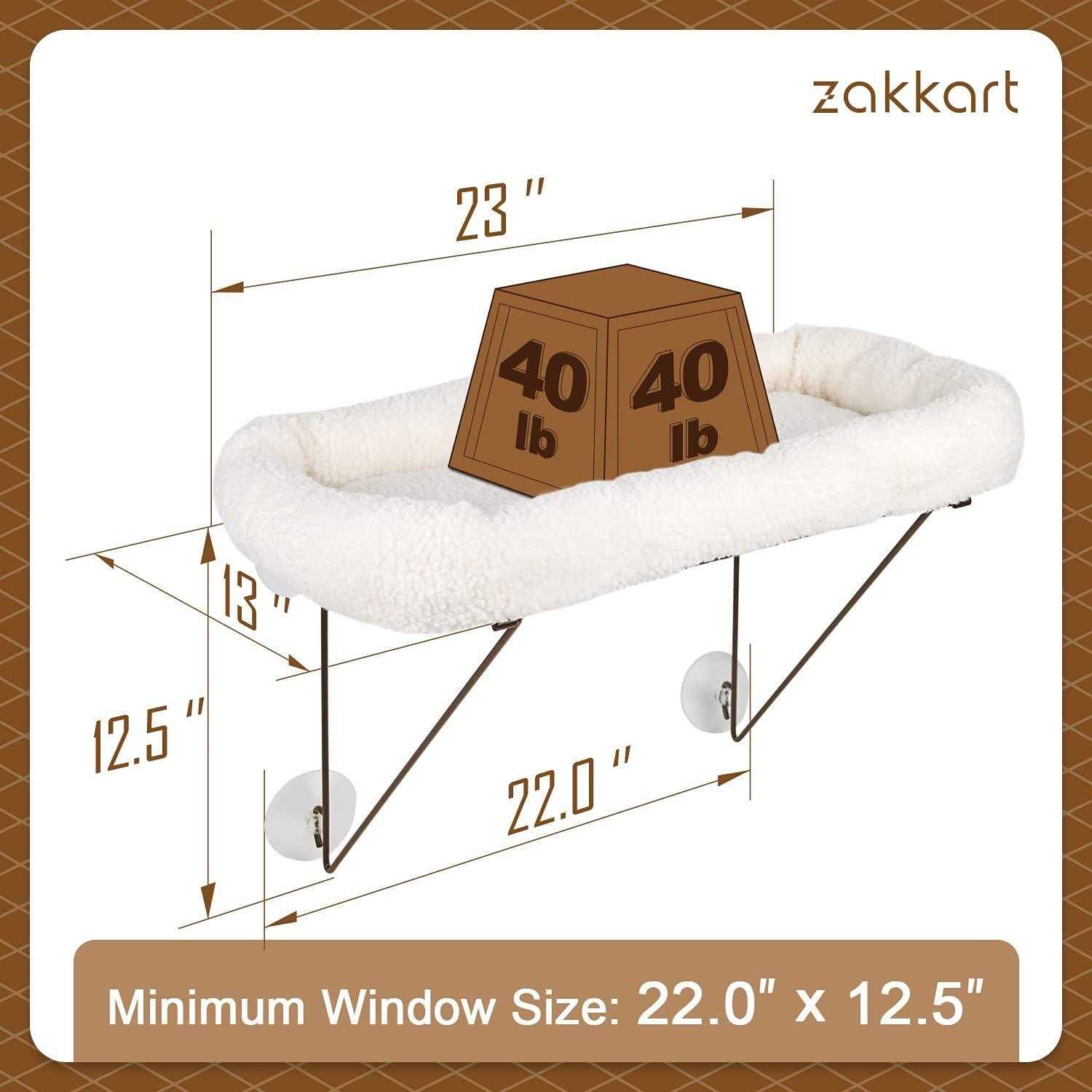 Cat Window Perch Metal Supported I8400