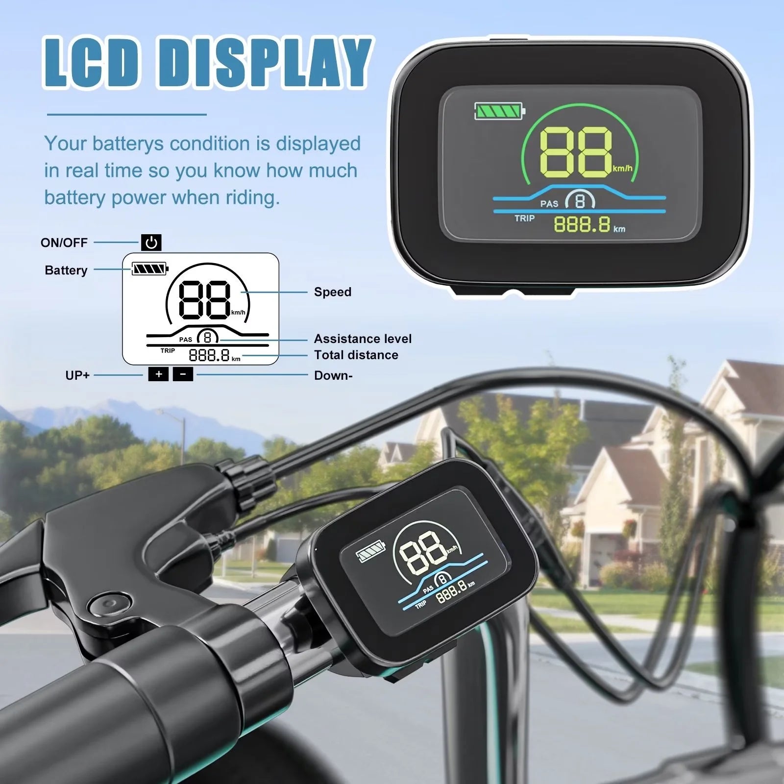 24" 350W 36V 7 Speeds Electric Tricycle with Basket Z90825