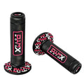 Red Non-Slip Rubber Motorbike Handle Grip F53459