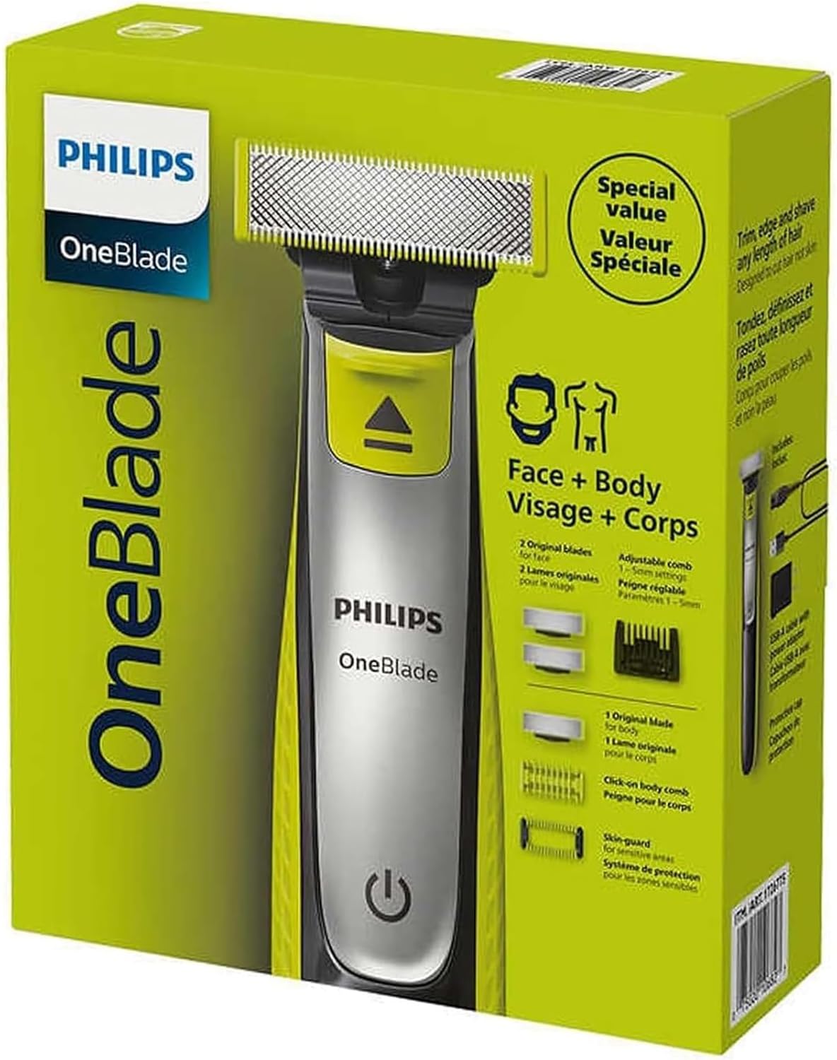 OneBlade Face+Body Trimmer V802636