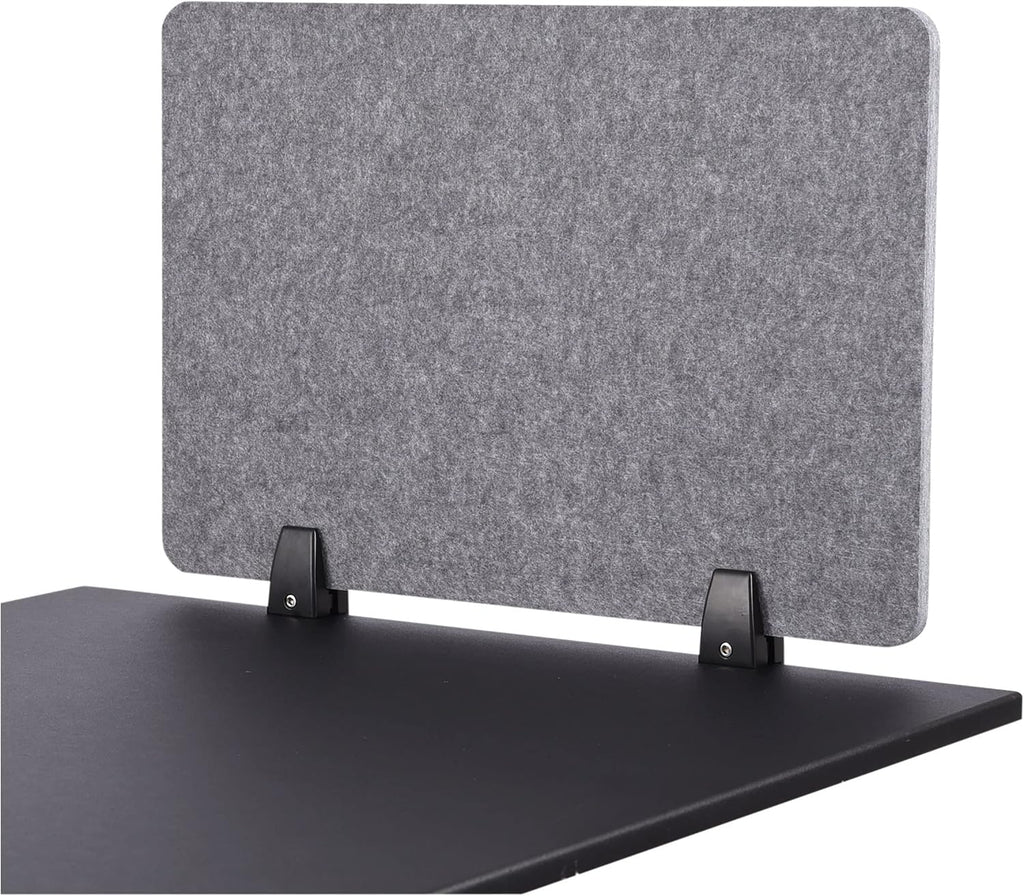 Castle Gray 23.6 x 16 Acoustic Desk Divider Privacy Panel A1169