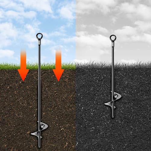 6 Pack Heavy Duty Earth Anchors X2943