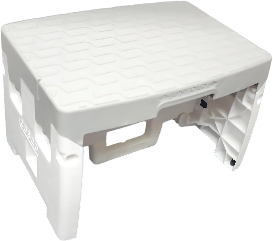 White 2 Pack Folding Step Stool Z233