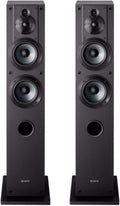 Black 3-Way 4-Driver Floor-Standing Speaker N63951