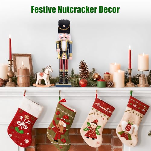 15 Inch Handcrafted Wooden Nutcracker Figure C6435