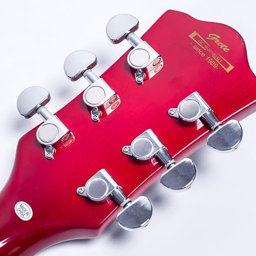 Red Hollow Body Electric Guitar R326043