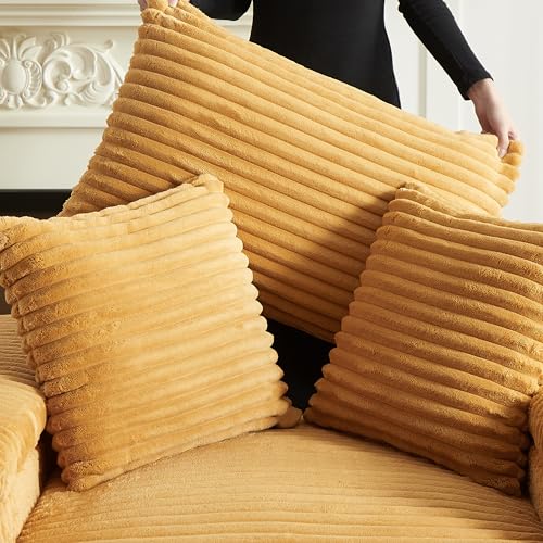 Oversized Corduroy Chaise Longue with Ottoman K863