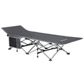 Gray Folding Camping Cot G186