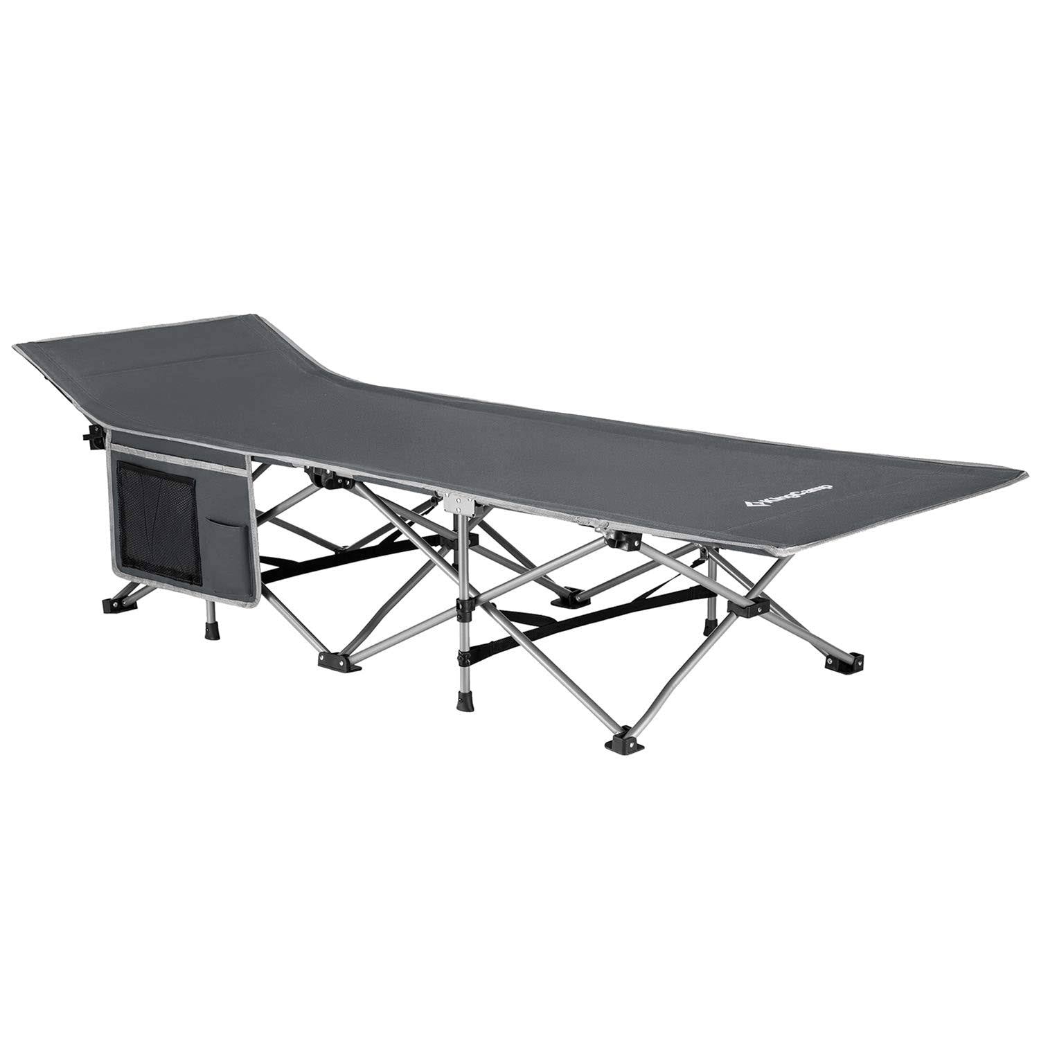 Gray Folding Camping Cot G186