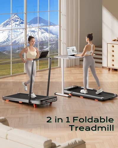 2.5HP Portable Under Desk Treadmill with Incline L939699