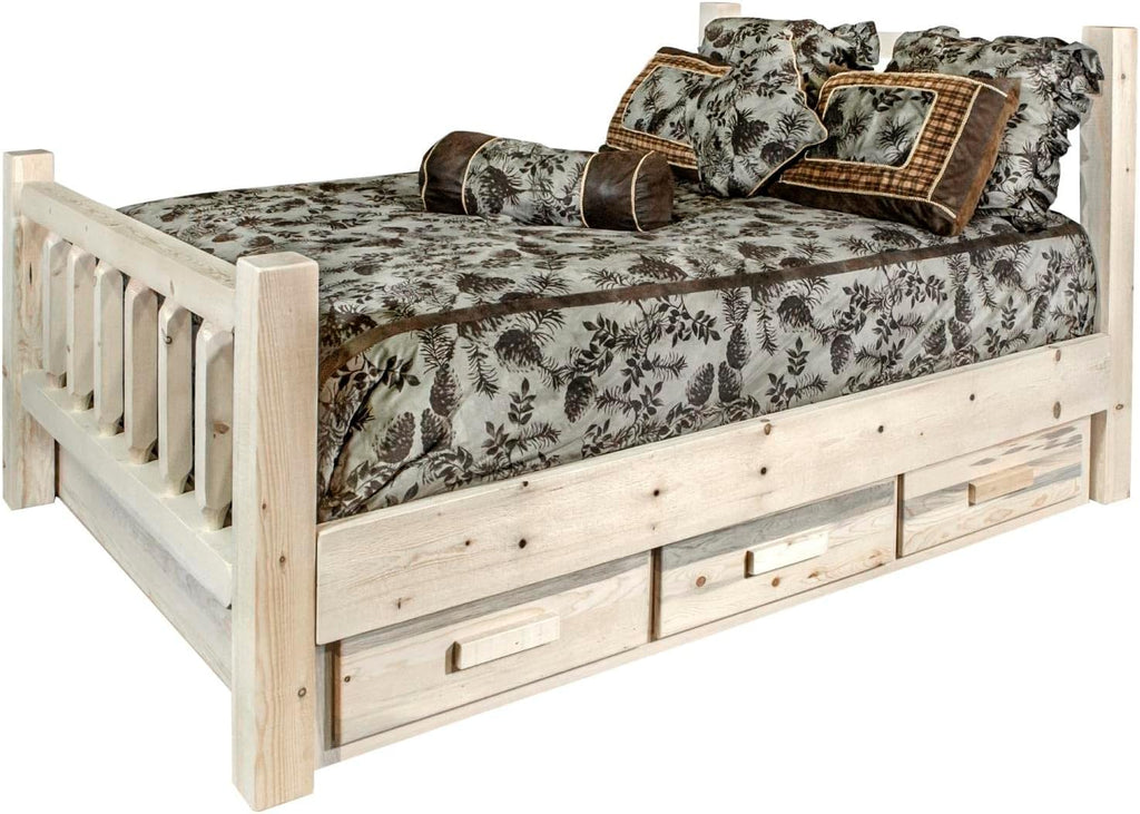 Twin Bed with Storage Q81303