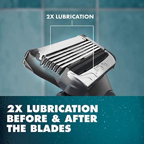 4 Razor Blade Refills with 2x Lubrication Z956
