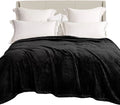 King Size Black Fleece Blanket M289