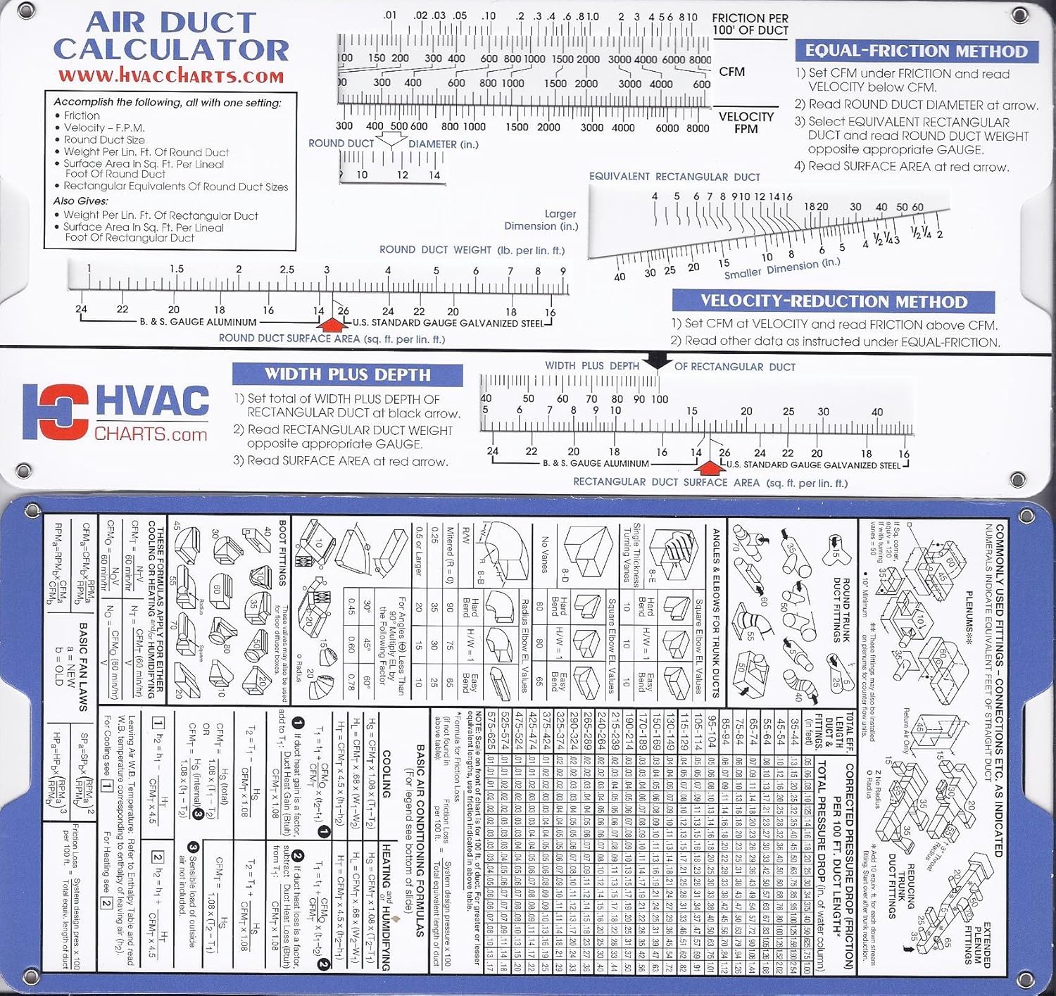 Air Duct Sizing Calculator T644265