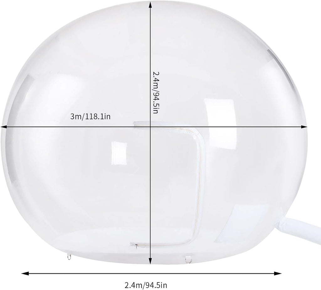 3M Length 110V 300W Transparent Inflatable Bubble Tent K107