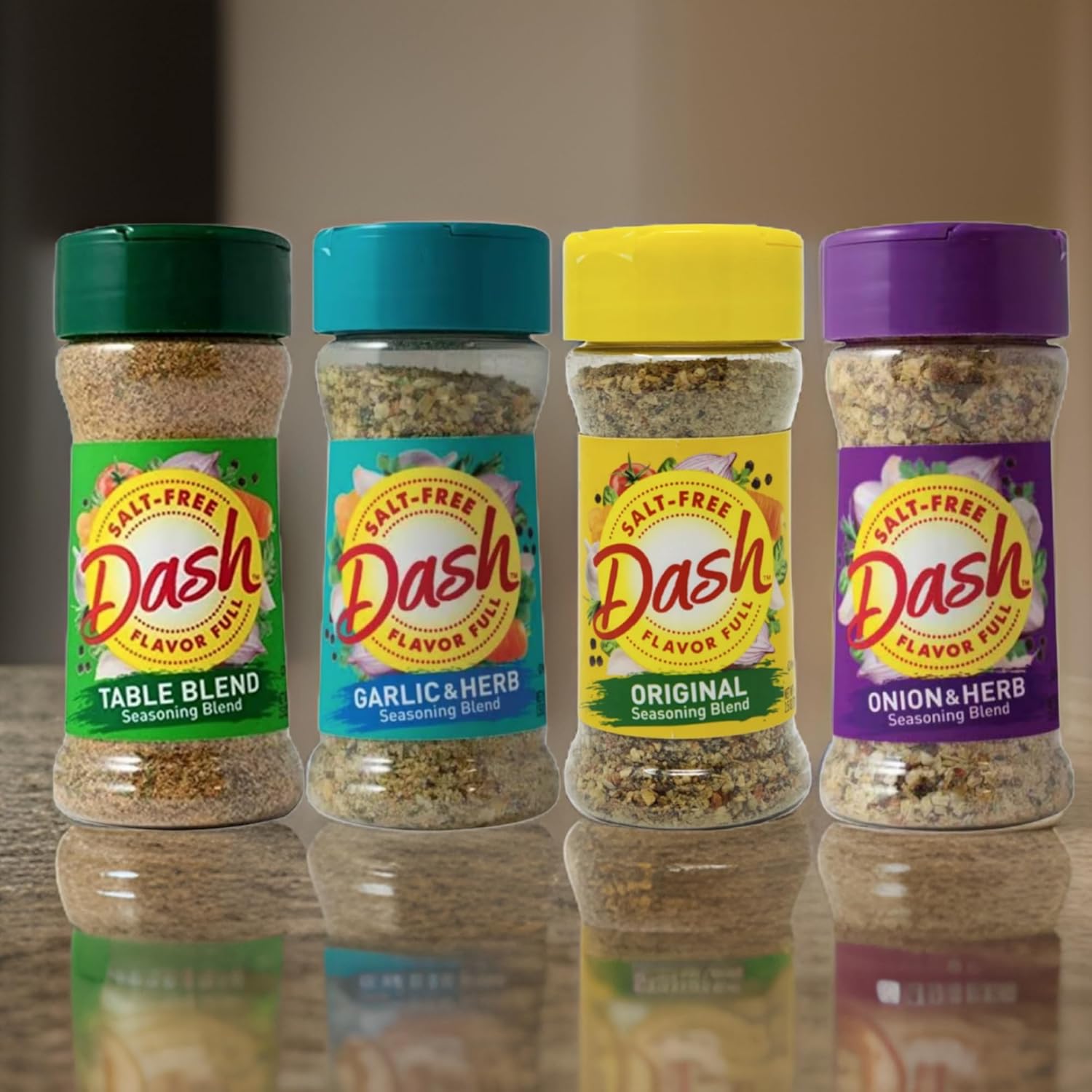 Salt Free Seasoning Variety Pack, 2.5 oz W4060