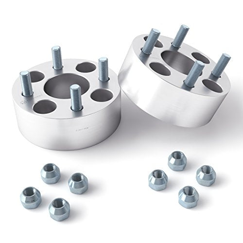 2 inch Golf Cart Wheel Spacers 4x4 Bolt Pattern 62mm Bore 1/2x20 Studs Cone Seat Nuts 4pcs E368
