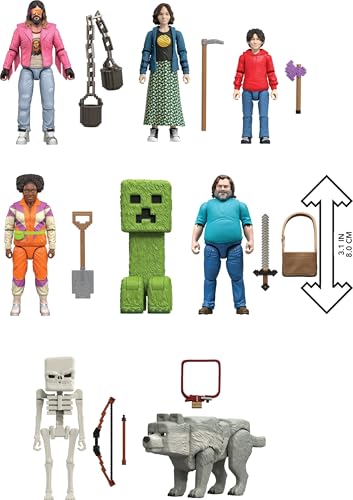 8 Action Figures & 8 Accessories Collectible Toy Set O203157