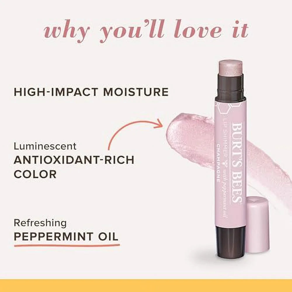 Champagne Tinted Lip Balm Stick (4-Pack) I21238