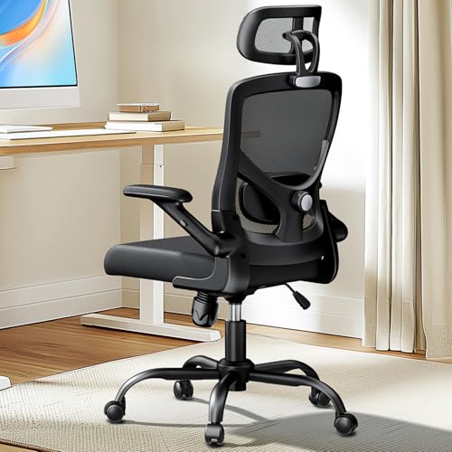 Ergonomic Mesh High Back Desk Chair with Headrest U648