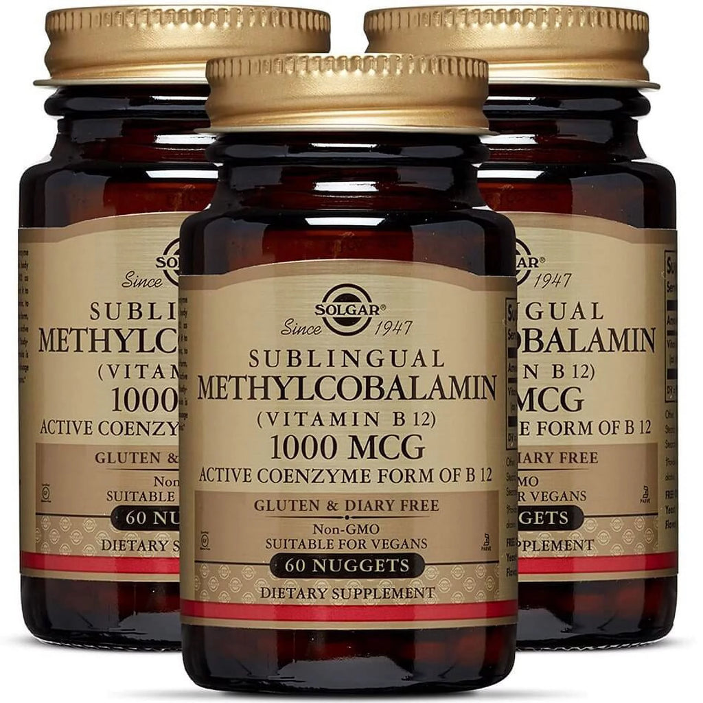 3 Packs 1000 mcg Vitamin B12 Nuggets W510