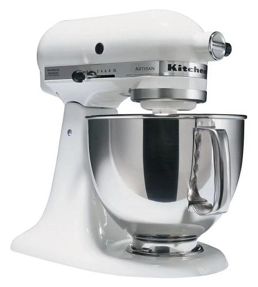 5 Qt. White Artisan Series Stand Mixer (Used) E586