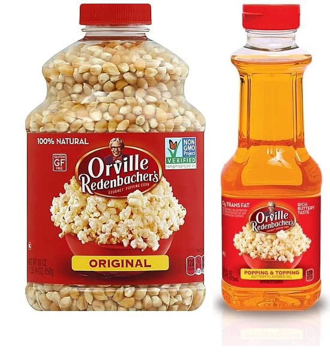 Original Pop Corn and Buttery Flavored Oil (Pack of 2) X7578