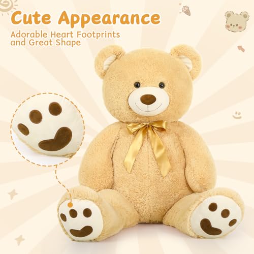 5ft Giant Teddy Bear Stuffed Animal N872