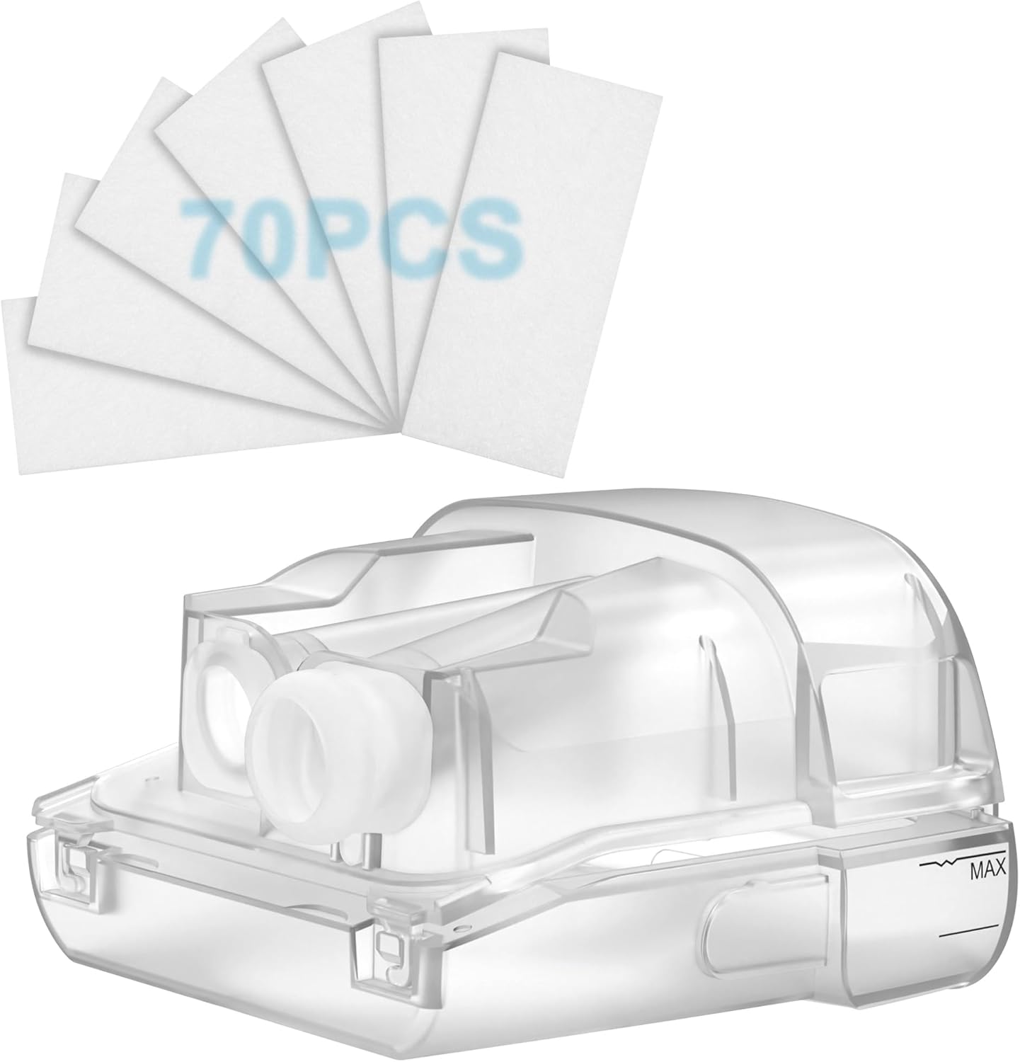70PCS HEPA Filters and Water Chamber for Airsense 11 V6351