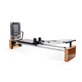 Chrome Black Padded Pilates Reformer with Cardio Rebounder V6065