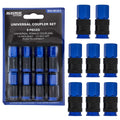 8 Piece Universal Air Hose Quick Push Connect Coupler Set with 1/4" NPT Female Threads G265