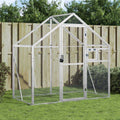 Silver 179x100x185 cm Aluminium Pet Supplies F29479
